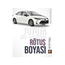 Corolla Uyumlu Rötuş Boyası 070 İnci Beyaz, Toy070-corolla-2