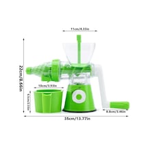 Cbtx El Sıkacağı Küçük Taşınabilir Mutfak Robotu Meyve Suyu Sebze Sıkacağı Mavi