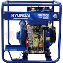 Hyundai Dhyd50e Dizel Marşlı Yüksek Basınçlı Su Motoru 2''