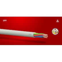 Lıyy Sinyal ve Kontrol Kablosu Çok Telli Nyaf X0.22 1 M 3X0.22 MM