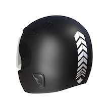 2 Adet Sport Kask, Araba Ayna Süt Beyaz Kask Sticker Çınar Extreme