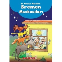 Çocuklar İçin Meşhur Masallar - Bremen Mızıkacıları Hayal Ve Odak Geliştirici Masallar - Rxlu-640434