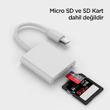 Type-c Sd Ve Micro Sd Kart Okuyucu, Telefon/tablet/laptop Tak Çalıştır Otg Adaptör