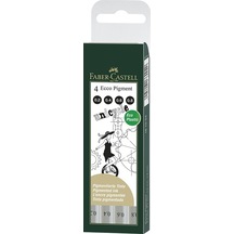 Faber Castell Ecco Pigment 4Lü Çizim Kalemi 167004