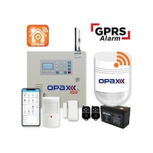 Opax-2646 Gprs Alarm Paneli & Bgr-09 Kablosuz Sirenli Full Set