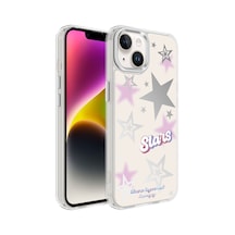 Apple Uyumlu iPhone 14 Plus Kılıf Airbagli Parlak Tasarımlı Zore Mimbo Kapak NO4