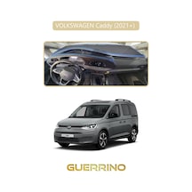 Volkswagen Caddy 2021+ Torpido Koruma Halısı Bej Kenar