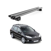 Pençe Peugeot 407 Sw 2004-2011 Uyumlu Gri Ara Atkı Port Bagaj Tavan Barı