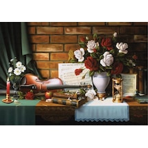 5d Elmas Boncuk Taş Işleme Mozaik Goblen Kit Kanvas Tablo 30x40cm Gd73114 Diamond Painting