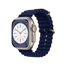 Apple Watch 38mm Uyumlu Ocean Kordon - Mavi