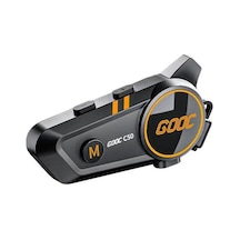 C50 Motosiklet Intercom Kask Kulaklık 1000 Mah Rgb Işıklı Bl Tdrtr