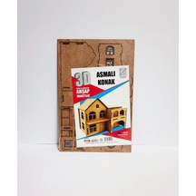3d Ahşap Maket Asmalı Konak