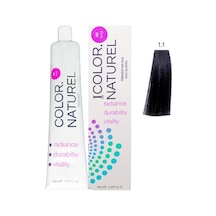 Color Naturel Saç Boyası 1.1 Mavi Siyah 100 Ml