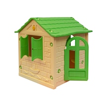 King Kids Tek Kapılı Oyun Evi Krem
