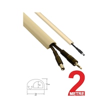 Greentech Esnek Kablo Kanalı Krem / Gt-kk12