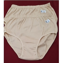 Gümüş İç Giyim Kadın Battal Boy Külot 2'li Paket 5xl Beden Ten