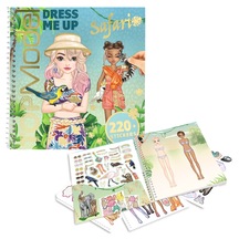 Dress Me Up Moda Tasarım Çıkarma Defteri Stickerlı Giydirme Aktivite Kitabı Çok Renkli