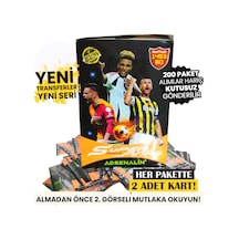 2025 Yepyeni Süper Final Serisi Oyuncu Kartları Süper Final Futbolcu Kartı 200 Paket 400 Adet Kart