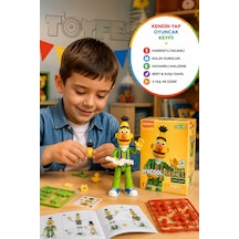 Susam Sokağı Bert Blokees Sesame Street Blokees Bert Figür Model Kit 14 Cm