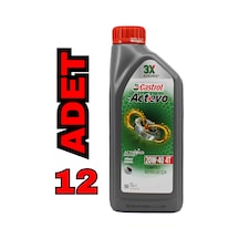 Castrol Actevo 20W-40 4T Motor Yağı 12 x 1 L