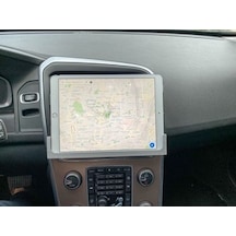 Volvo Xc60 İçin Cd Yuvasına İpad 10.5 + Şeffaf Kılıf Montaj Aparatı