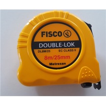 Çelik Metre Double-lock 8 M/25 Mm Dl 10 Adet