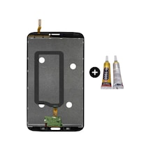 Samsung Galaxy Sm-t310 Uyumlu Hk Dokunmatik Set Beyaz + B7000