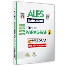 Ales Türkçenin Kara Kutusu Karma Paragraf 2 Konu Özetli D. Çözüml