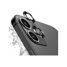 Kilifone - Apple Uyumlu iPhone 12 - Kamera Lens Koruyucu Safir Parmak İzi Bırakmayan Anti-reflective Cl-12 - Lila