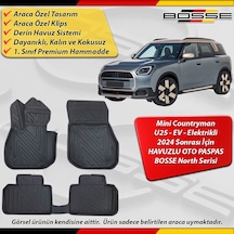 Mini Countryman Paspas U25 Ev Elektrikli Araca Özel 2024 Sonrası Derin Havuzlu Paspas Serisi