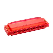 Hohner M5254 Translucent Red Harp Do Majör