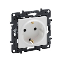 Legrand 768115 Çocuk Korumalı Topraklı Priz Beyaz Raventi Serisi