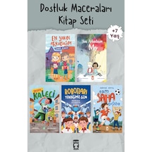 Dostluk Maceraları 5 Kitap Set - Timaş Çocuk - 8-9 Yaş 3. Sınıf - Özgüven Takım Ruhu Ve Teknoloji - Umutlu Kitaplar