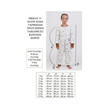 Cantoy Kız Erkek Çocuk Kalın Elyaf Dolgulu Premium Kalite 2.5 Tog Desenli Uyku Tulumu Kahverengi - Ekru