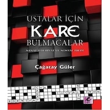 Ustalar İçin Kare Bulmaca Sanat Edebiyat ve Sosyal Bilim - Çağatay Güler - Efil Yayınevi Yayınları
