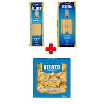 De Cecco 3'lü Paket / Bucatini - Mafaldine - Fettuccine