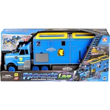 Mey İthalat 4345 Sesli Işıklı Transporter Garaj Seti