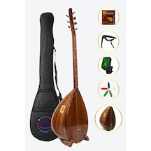 Yankı Yb-40ucp Profesyonel Uzun Sap Bağlama Ceviz Tekne Kanada Ladin Kapak - 9037139941455