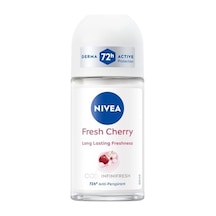 Nıvea Kadın Roll On Deodorant Fresh Cherry, 72 Saat Anti-perspirant Koruma, 50ml