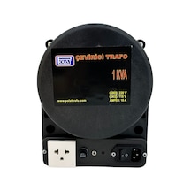 220 Giriş - 110 Çıkış  Çevirici Trafo Converter (1 KVA) IP TİP