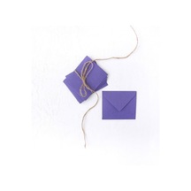 Bimotif Minik Zarf, 7x9 Cm 50 Adet Mor 7 X 9