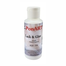 Ponart Lack&Glue Su Bazlı Vernik & Yapıştırıcı
