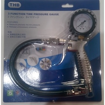 Lastik Şişirme Saati Bg30 Model - 200 Psi Kadar Ölçer - Hava Basar
