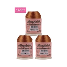 Hubrendy Tedarik 3 Adet Altınbaşak Oya Ve Dantel İpi 20 Gr - Royaleks - No: 410