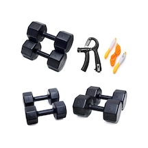 Ps Spor 3 Çift Dambıl Set 5 Kg 7 Kg 9 Kg Ve Sayaçlı Atlama İpi Ayarlanabilir Sayaçlı El Yayı