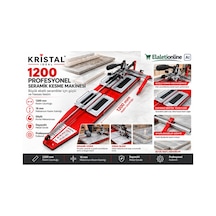 Ideal 1200 Profesyonel Seramik Kesme Makinesi 120 Cm Manuel Fayans Kesici - 932780865