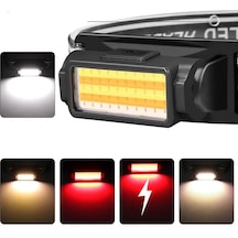 50 Cob Led Kafa Lambası Wt-650 Acı Kahverengi