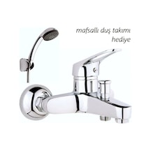 Banyo Bataryası Aç-Kapa Garantili 40'lık Kartuş-duş Takımı Krom