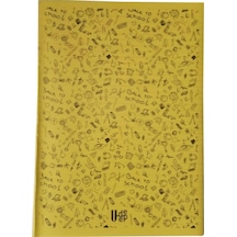 80 Yaprak Çizgili Defter Plastik Kapak A-4 1 Adet Pp Kapak Büyük Boy Çizgili Defter 80 Sayfa A4 Desenli Kapak