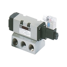 Iso Valf - Iso 1-2-3 Pnömatik 5/2 Tek Bobin Valf Pleytli Fg2541-15L-5
